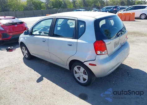 2007 Chevrolet Aveo 5 Special Value из США, поврежденный, VIN KL1TD66627B780816